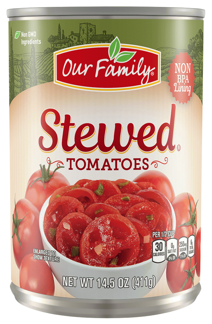 Our Family  stewed tomatoes Full-Size Picture